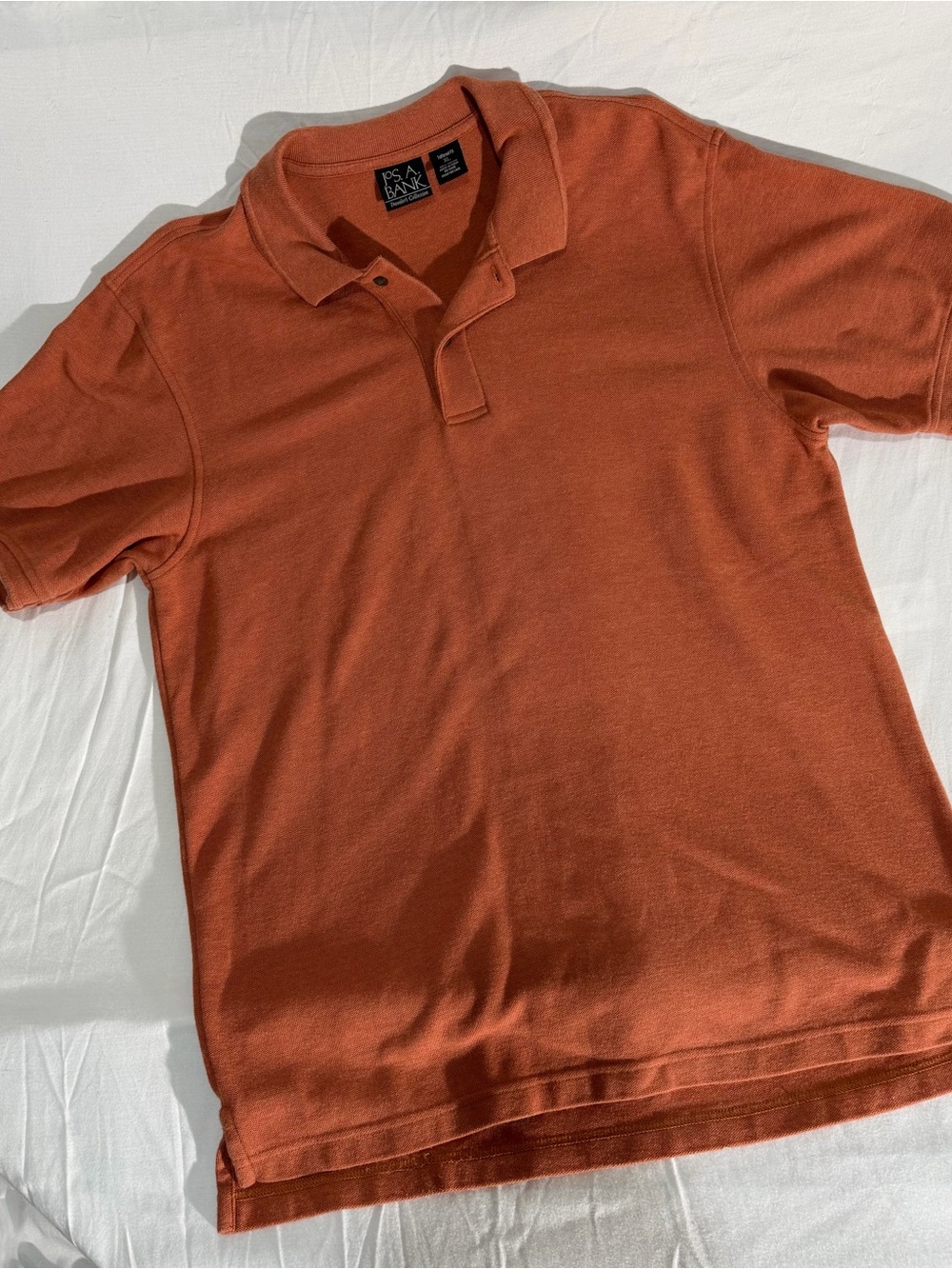 Jos. A. Bank Men's Rust-Orange Polo
